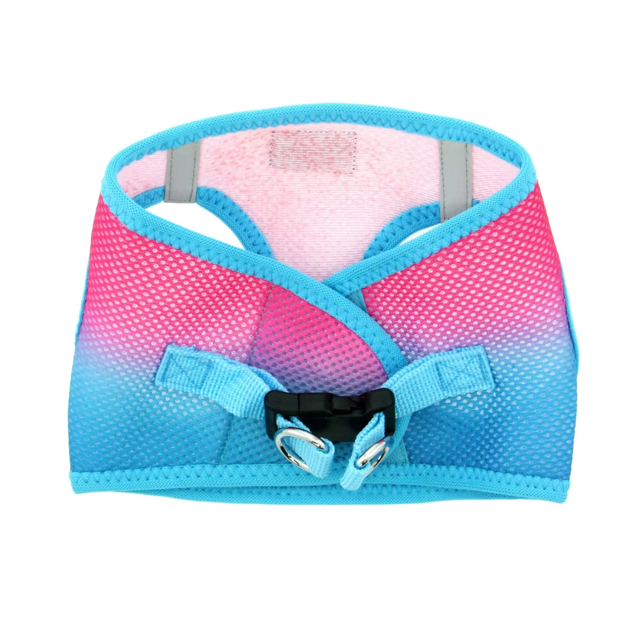 American River Ombre Choke Free Dog Harness - Sugar Plum