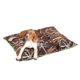 Autumn Foliage Camouflage Cushion - 90cm x 70cm x 12cm