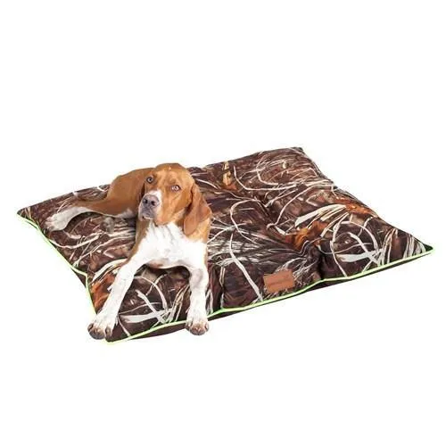 Autumn Foliage Camouflage Cushion - 90cm x 70cm x 12cm