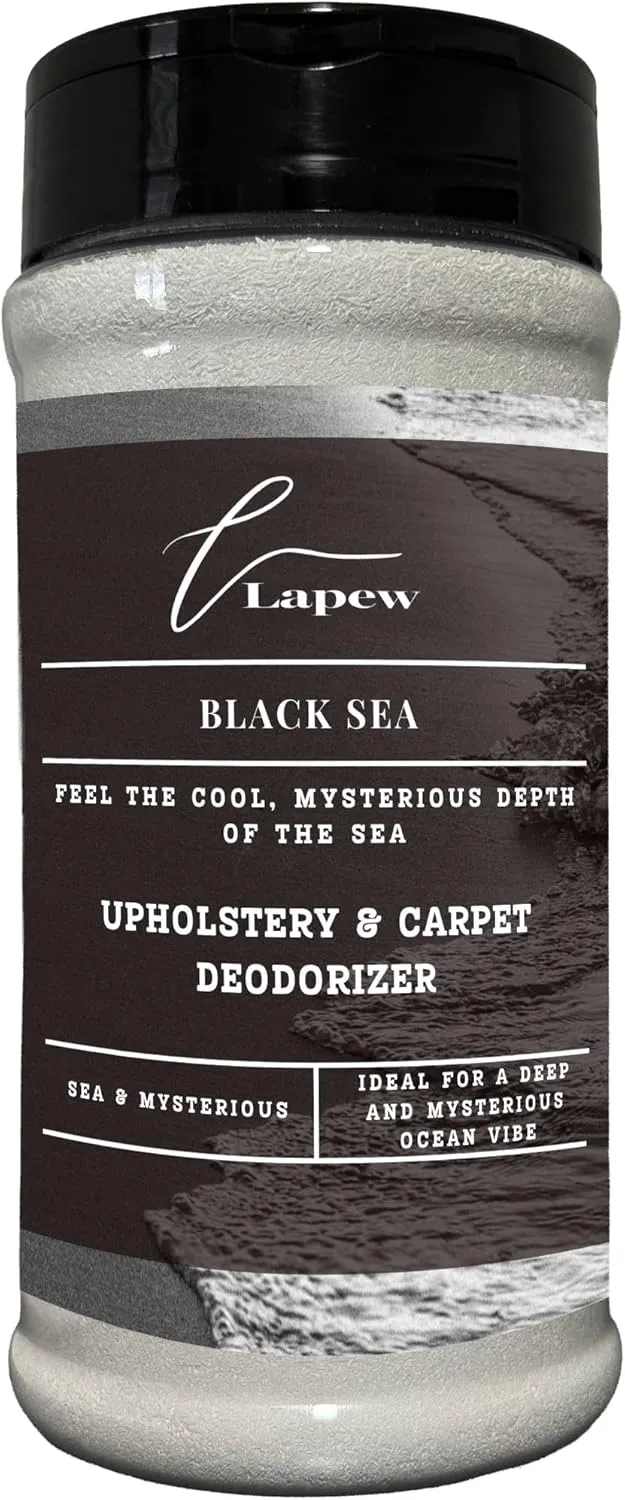 Black Sea Carpet Freshener Powder: Powerful Odor Eliminator for Home, Upholstery Deodorizer, Carpet Deodorizer, Pet Urine, Cat Litter Box - Black Sea Fragrance.