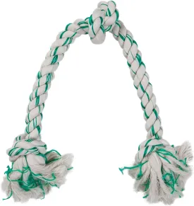 Booda Fresh N Floss 3 Knot Tug Rope Dog Toy, X-Large, Spearmint