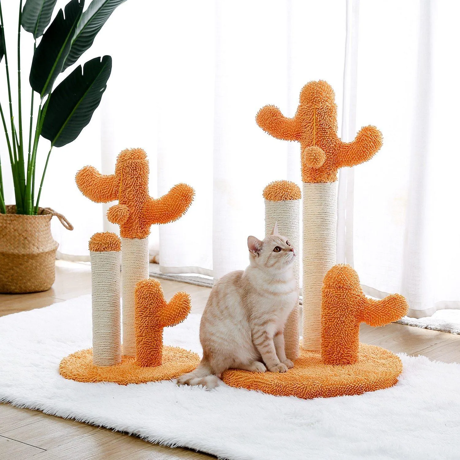 Cactus Cat Scratcher Post