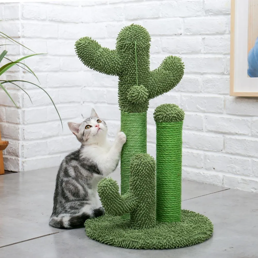 Cactus Cat Scratcher Post