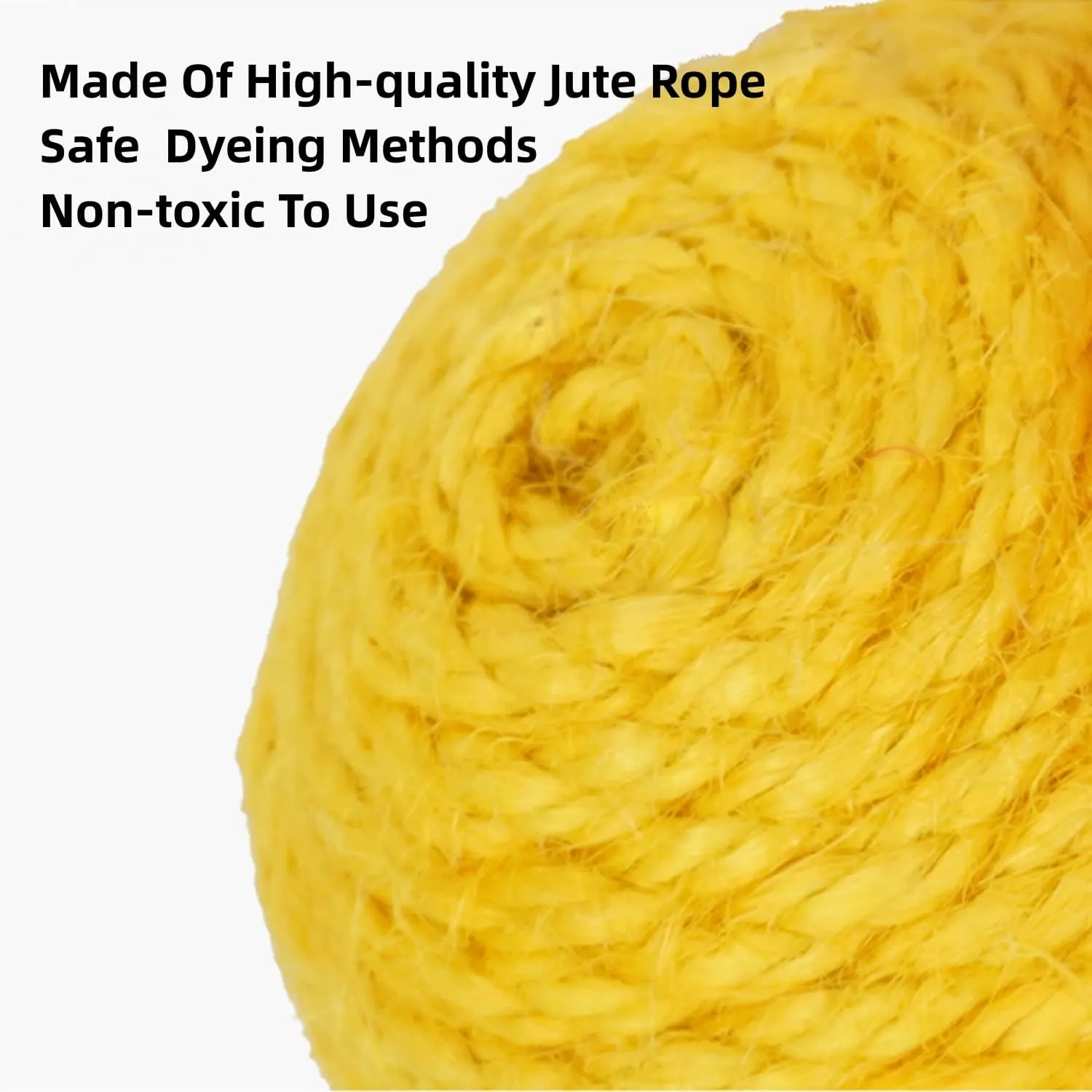 Cat Toy Sisal Ball Hanging Cat Toy Handmade Cat Rope Ball Chew Eco-Friendly Toy Pets Interactive Toy Cat Toys for Indoor Cats (Bule)