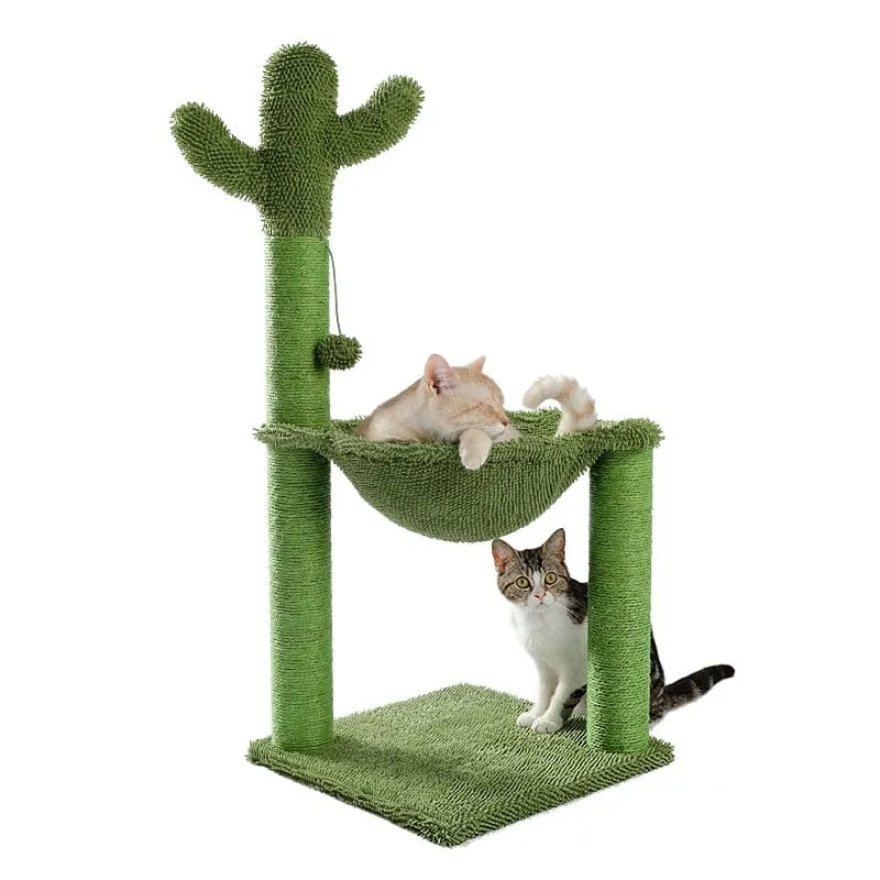 Cute Cactus Scratching Post for Cats (11 Designs)