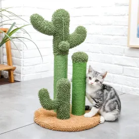 Cute Cactus Scratching Post for Cats (11 Designs)