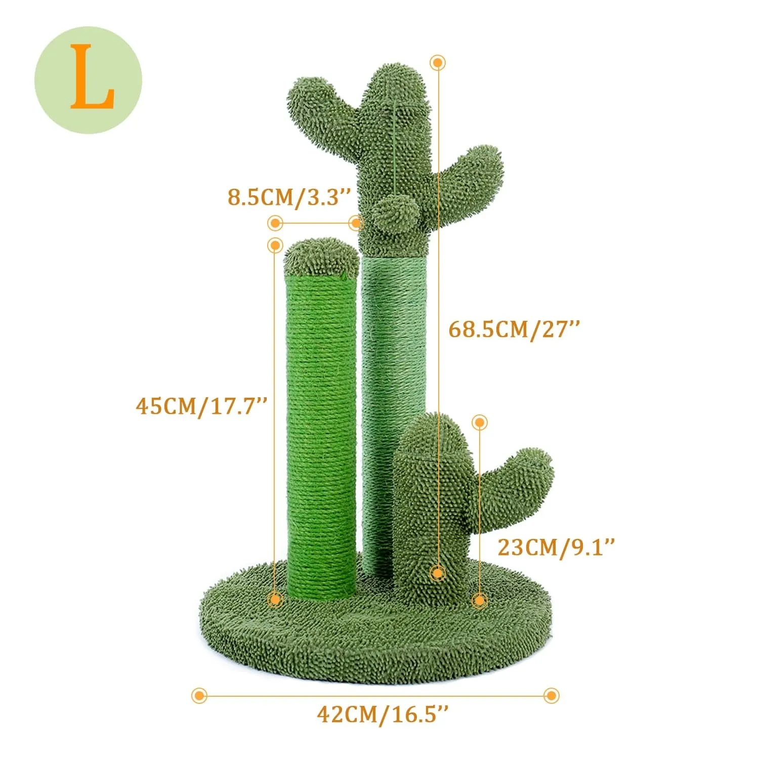 Cute Cactus Scratching Post for Cats (11 Designs)