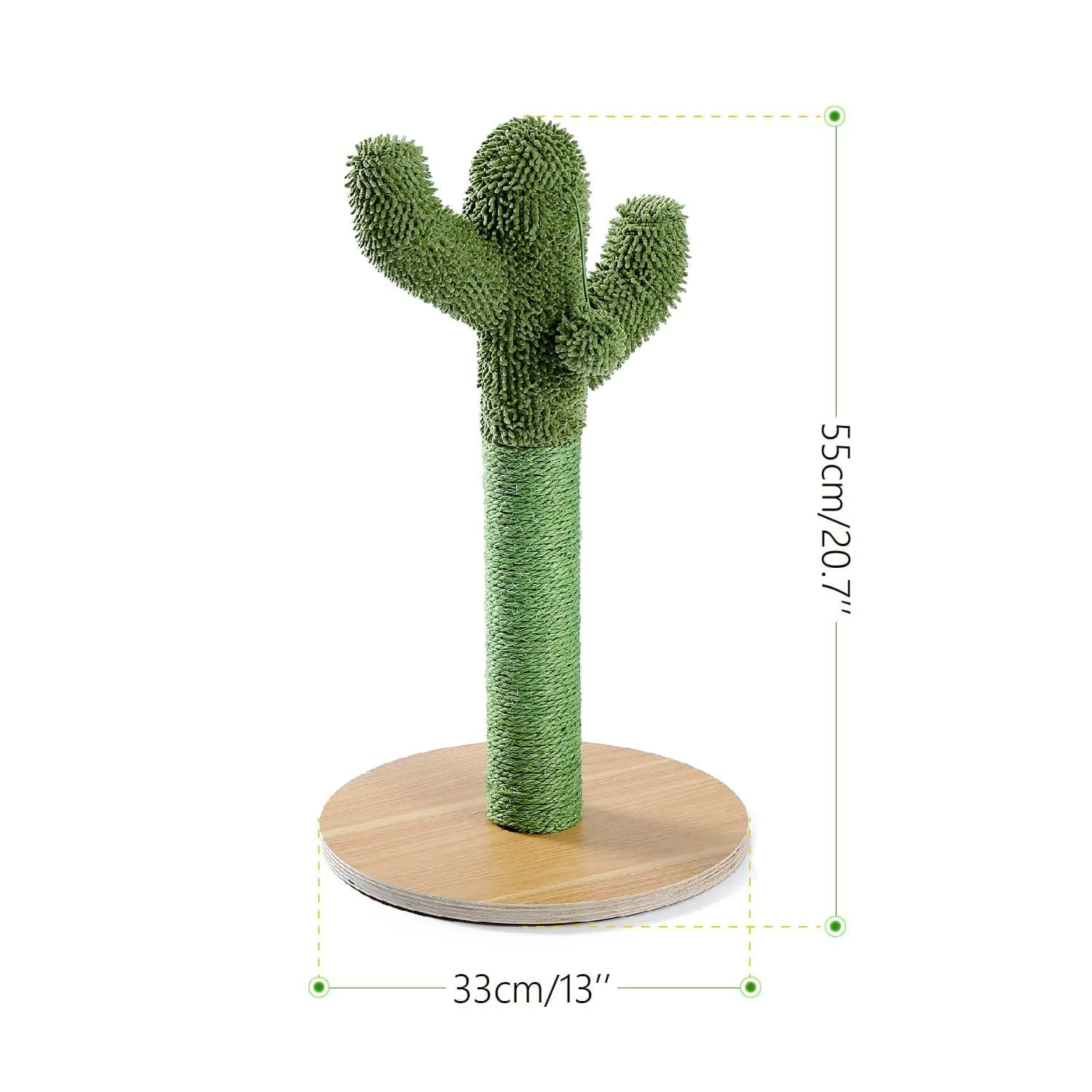 Cute Cactus Scratching Post for Cats (11 Designs)