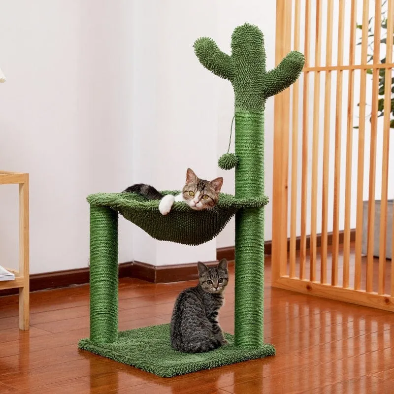Cute Cactus Scratching Post for Cats (11 Designs)