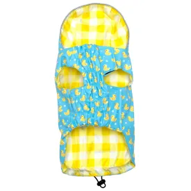 Cute Dog Rain Jacket - The Worthy Dog Rubber Duck London Raincoat
