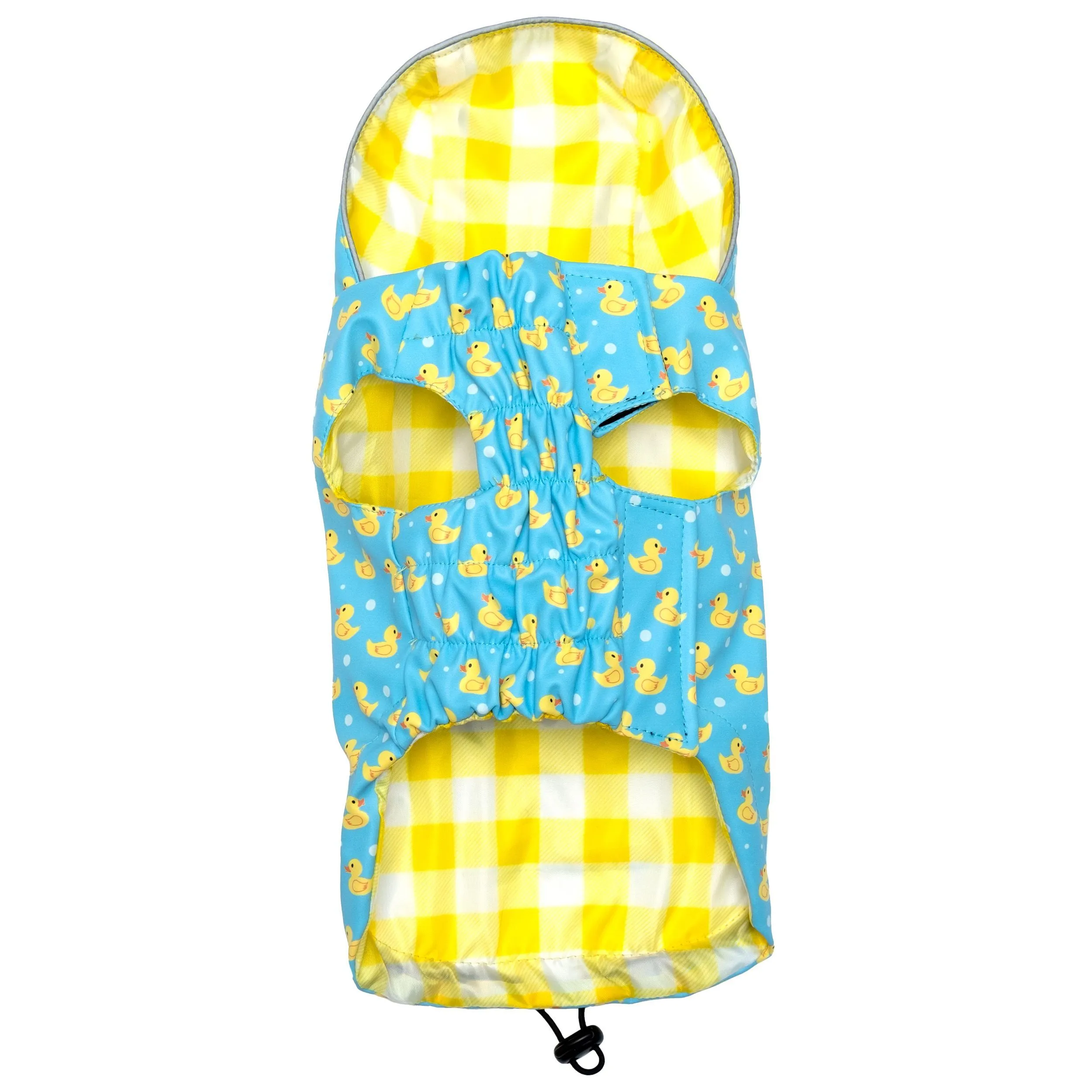 Cute Dog Rain Jacket - The Worthy Dog Rubber Duck London Raincoat