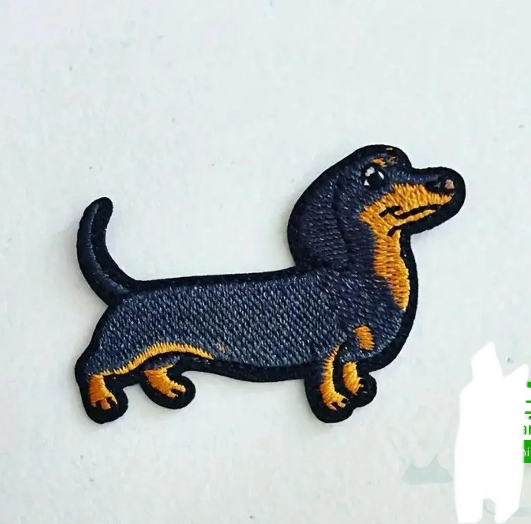 Dachshund puppy- Embroidered Patch