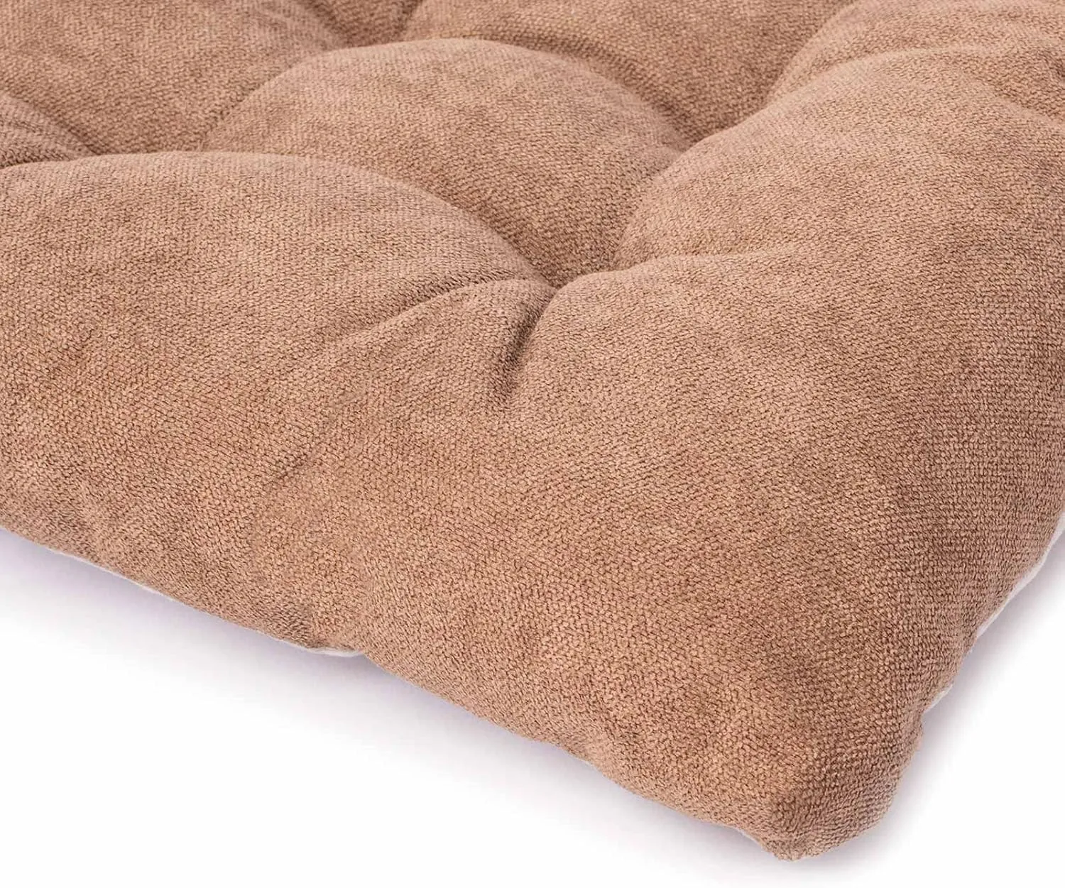 Dog Bed for Small Medium Dogs and Cats, Large Washable Pet Beds for Crate (36L x 23W in, Coffee)