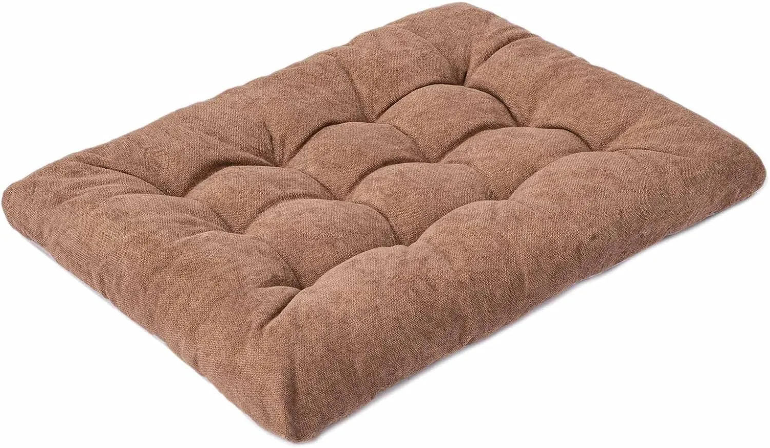 Dog Bed for Small Medium Dogs and Cats, Large Washable Pet Beds for Crate (36L x 23W in, Coffee)