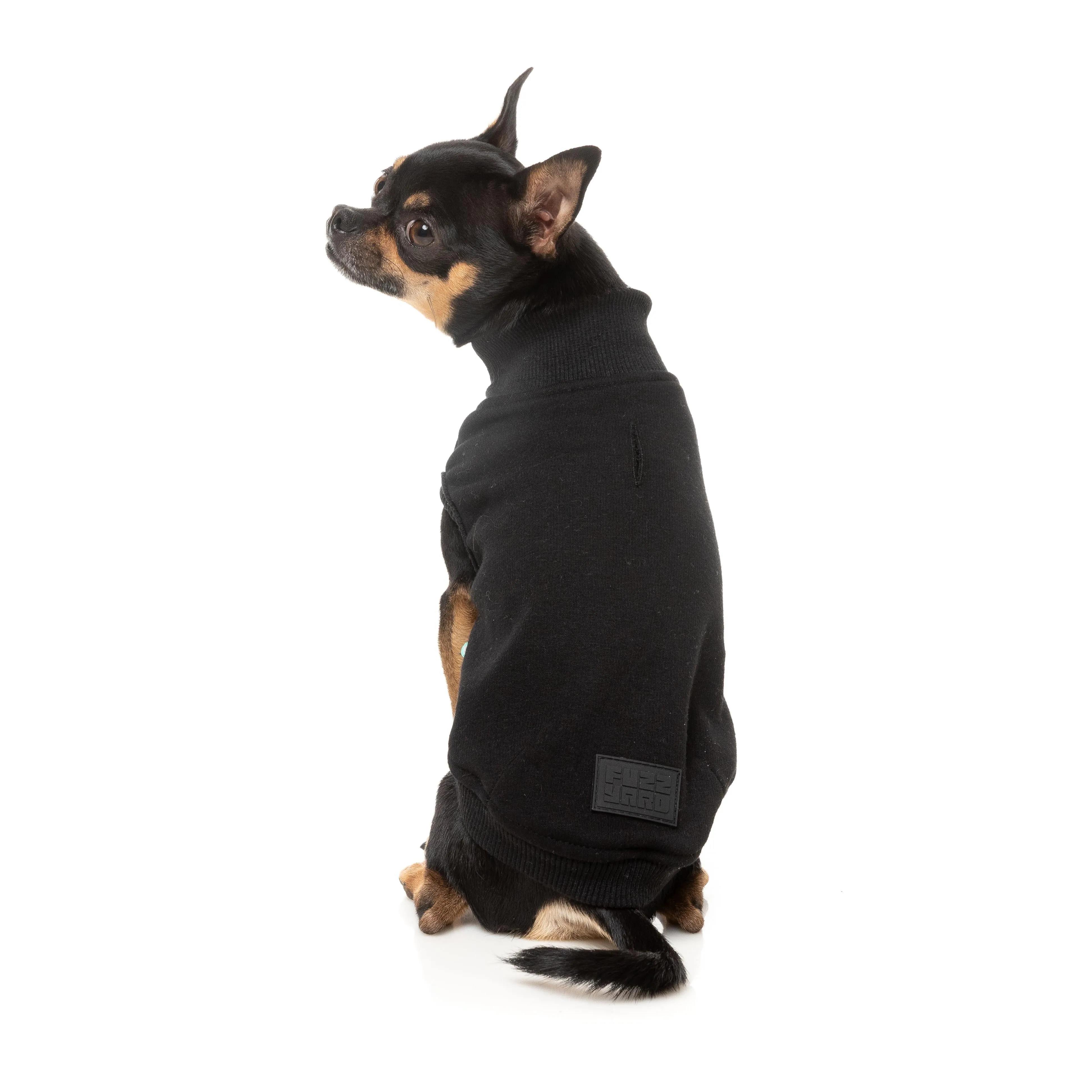 FuzzYard Dog Apparel Smiley Sweater Black Size 5