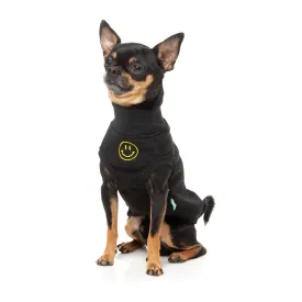 FuzzYard Dog Apparel Smiley Sweater Black Size 5