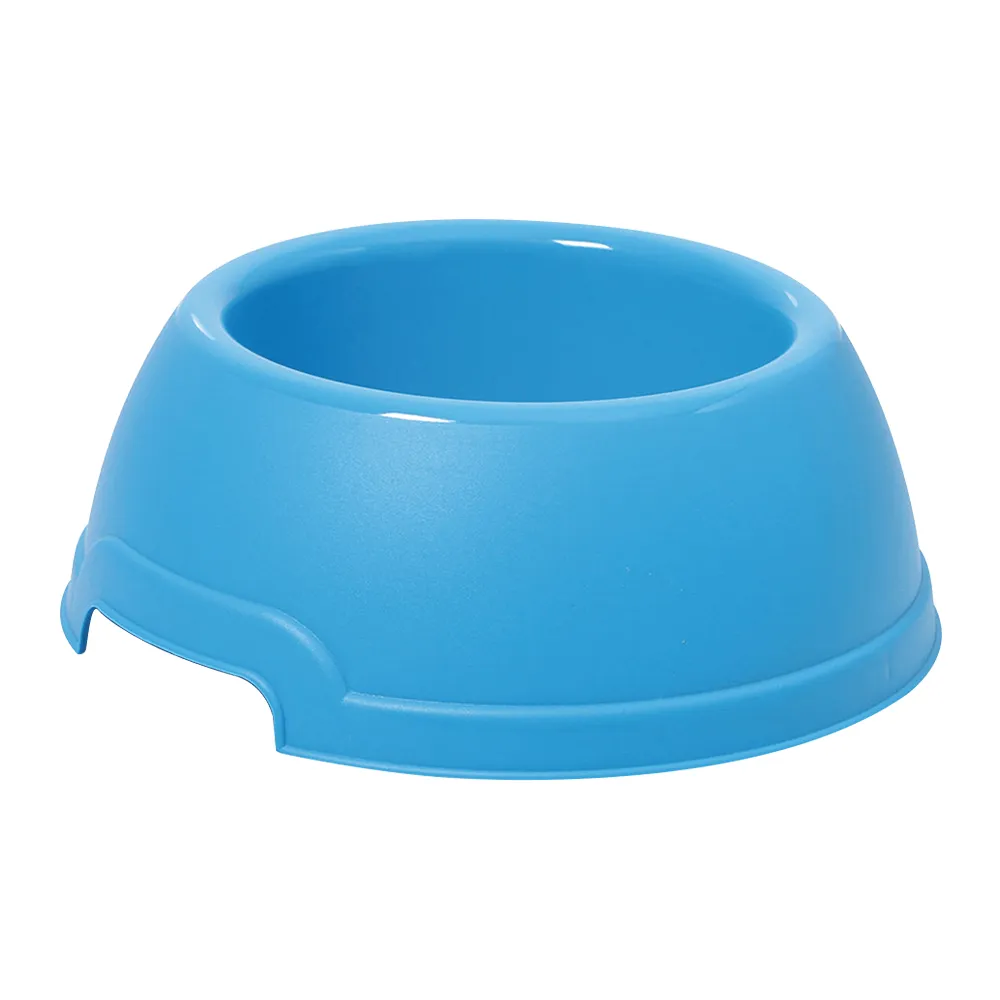 Georplast Lucky Plastic Antislip Pet Bowl Blue