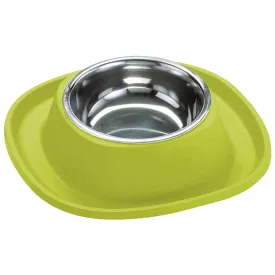 Georplast Soft Touch Stainless Steel Single Bowl Lime Green