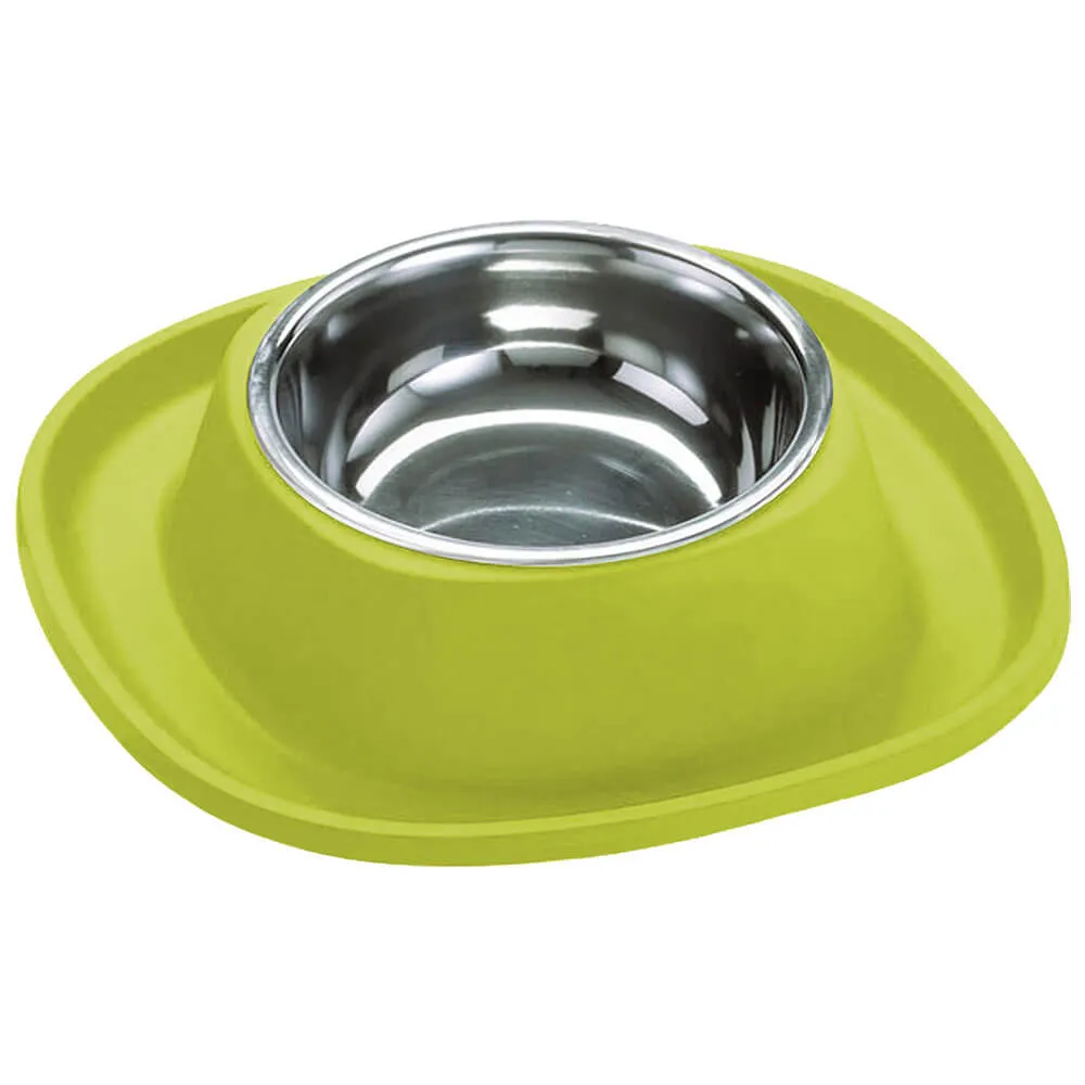 Georplast Soft Touch Stainless Steel Single Bowl Lime Green