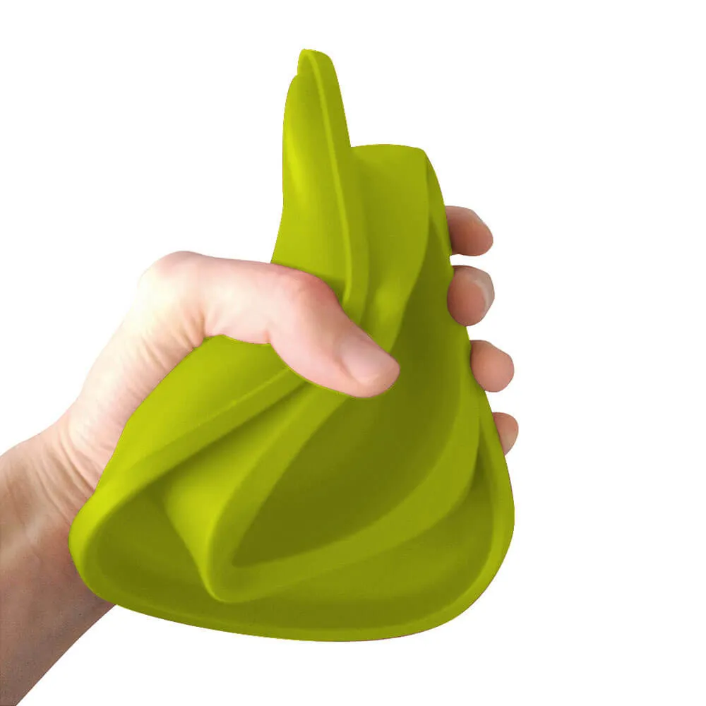 Georplast Soft Touch Stainless Steel Single Bowl Lime Green