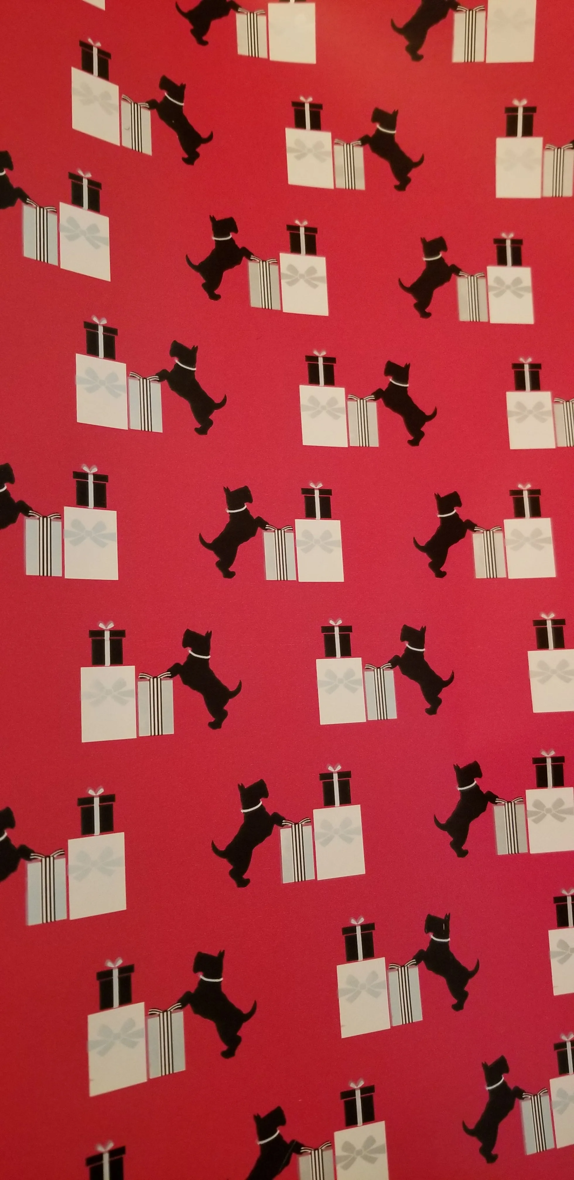 Gift Wrap your purchase for everyday gifts, or a special birthday Red Scottie Dog