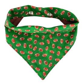 Green Football Dog Harness - 1033