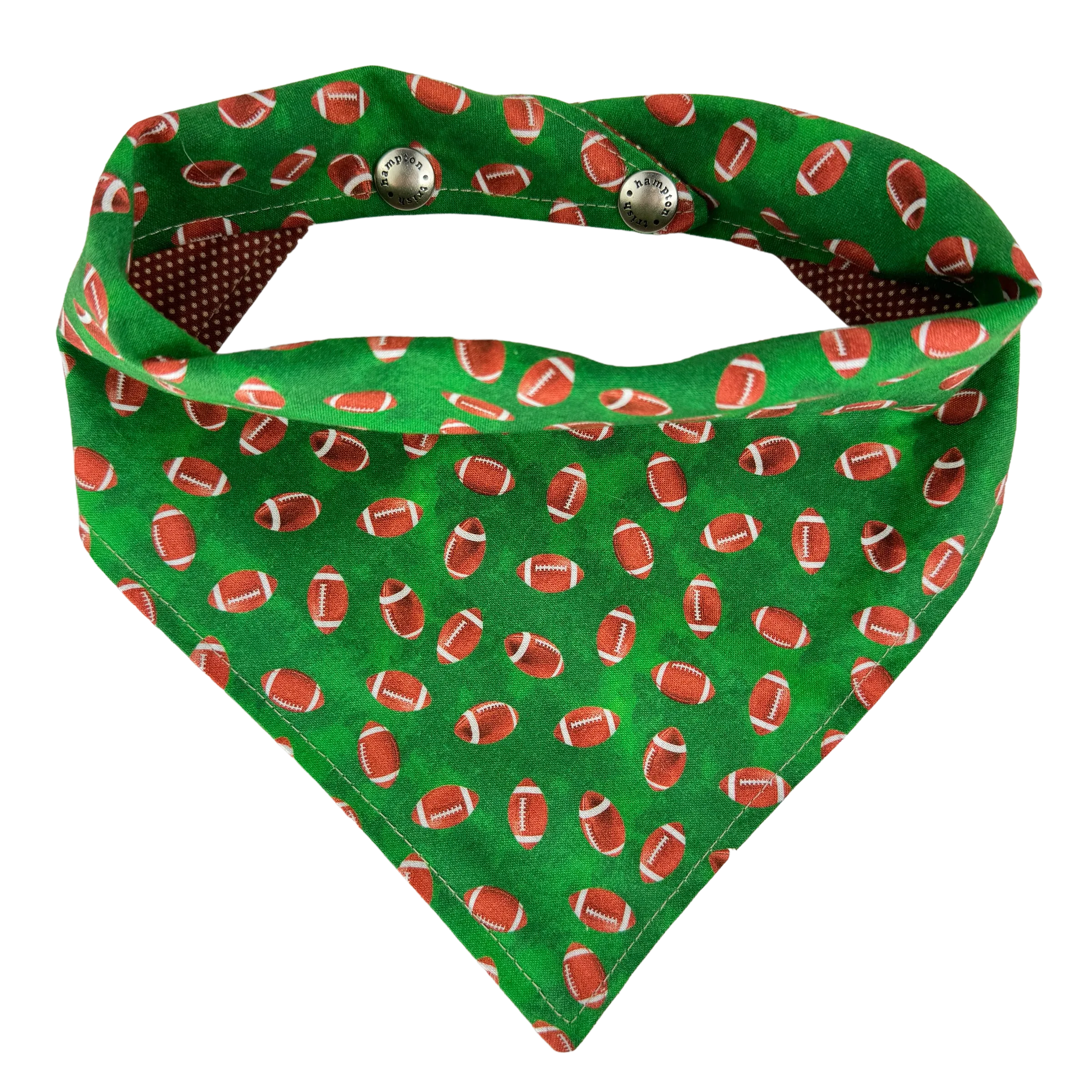 Green Football Dog Harness - 1033