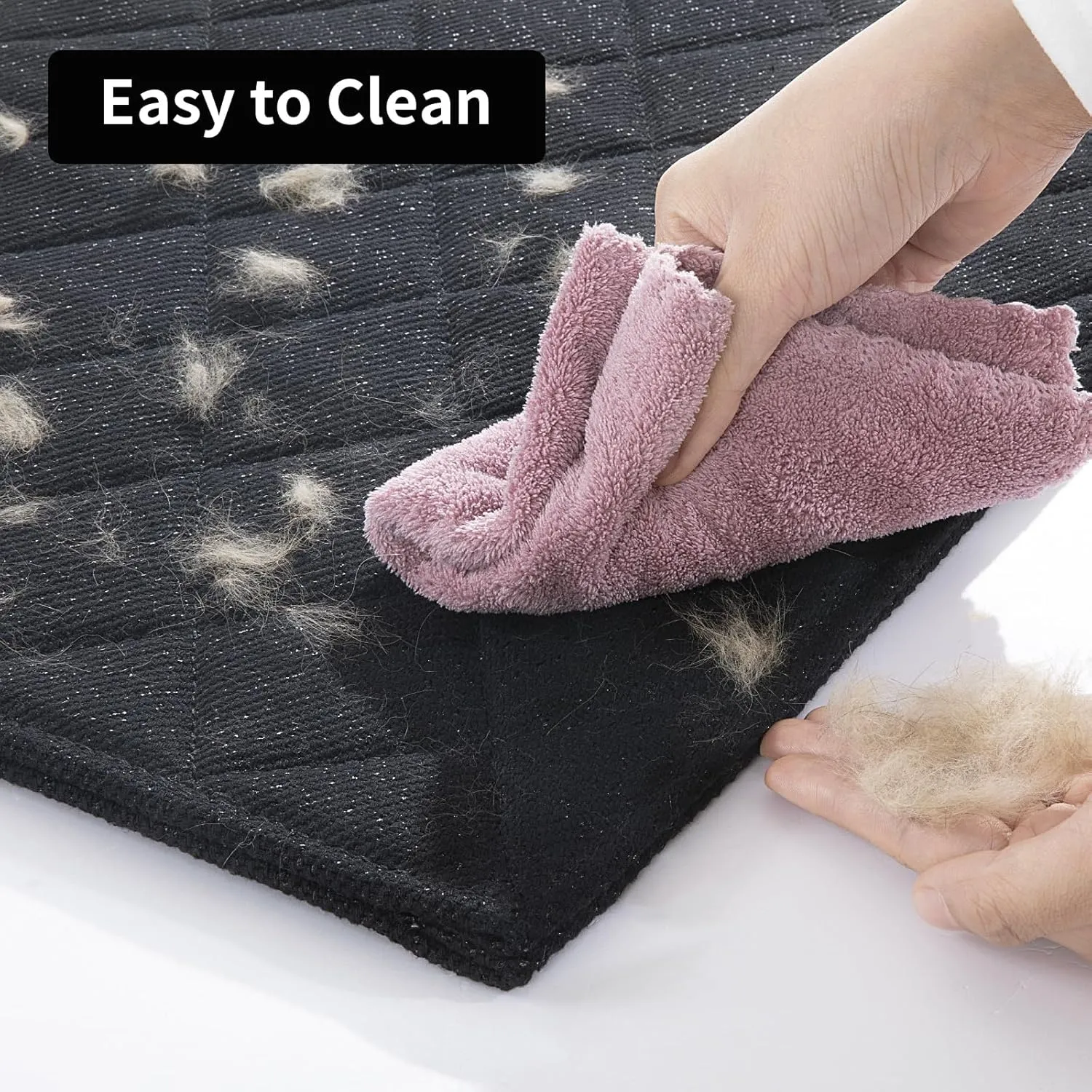 HOMBYS Chew Proof Dog Crate Pad Mat, 22"x35" Indestructible Kennel Pad for Aggressive Chewers, Durable and Water Resistant Teething Puppy Crate Mats for Dogs Cages