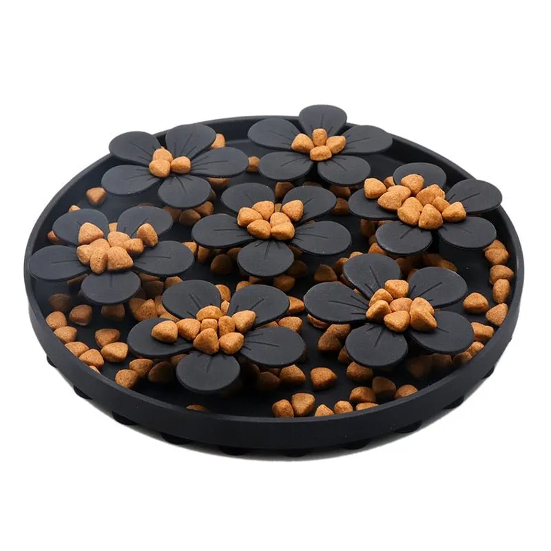 Interactive Dog and Cat Slow Feeder Bowl