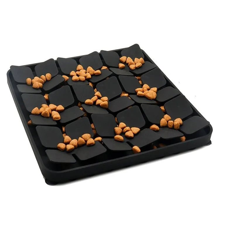Interactive Dog and Cat Slow Feeder Bowl