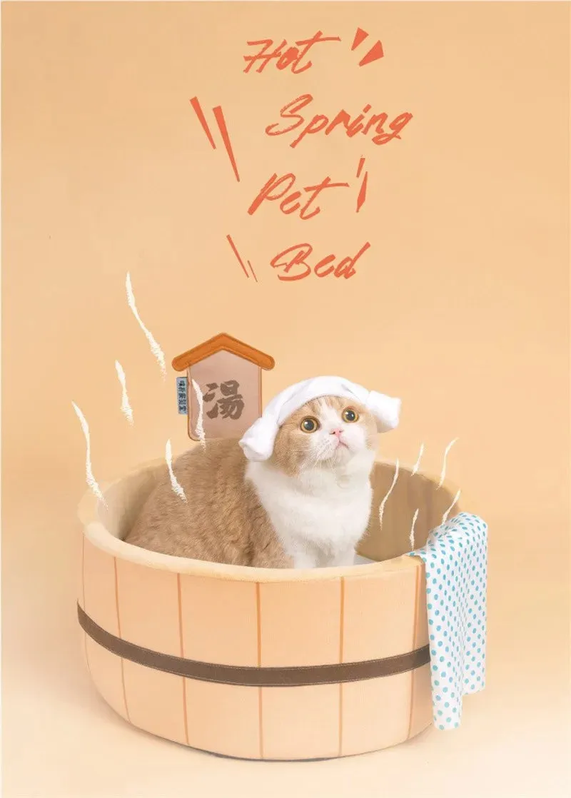 Japanese Hot Spring Pet Bed