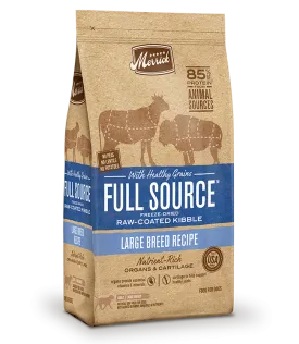Merrick Full Source with Healthy Grains Raw-Coated Kibble Large Breed Recipe Dry Dog Food