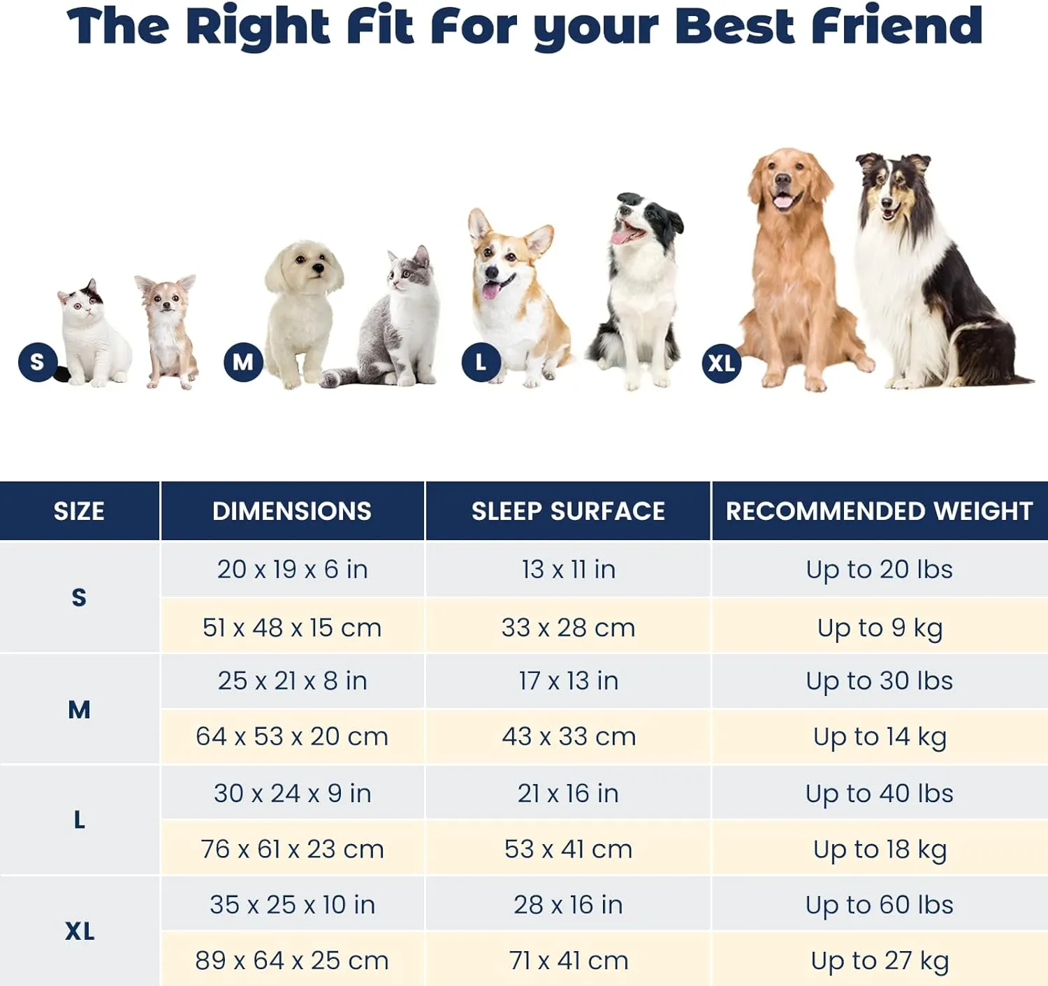 Miguel Waterproof Outdoor Dog Bed for Medium Small Dogs, Oxford Pet Bed Tough with Sides Easy Clean, All Weather Rectangle Puppy Bed with Removable Cover Bolster Bed Scratch Resistant 35 inches