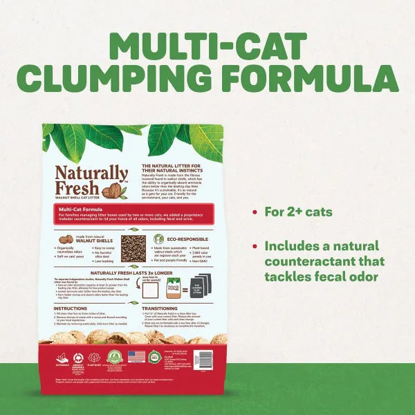 Naturally Fresh Multi-Cat Natural Cat Litter