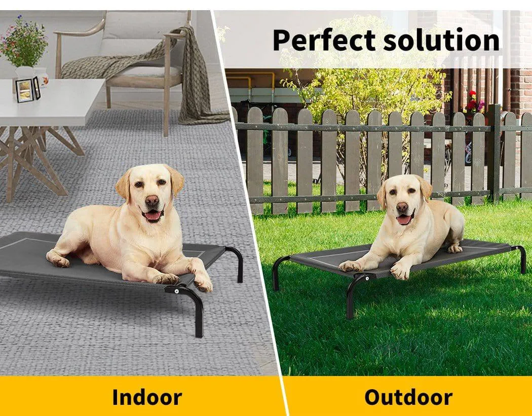 Pet Bed Dog Trampoline Grey XL