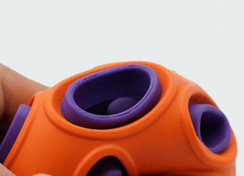 Pet toy dog food leakage and bite resistant toy ball bell sound training ball