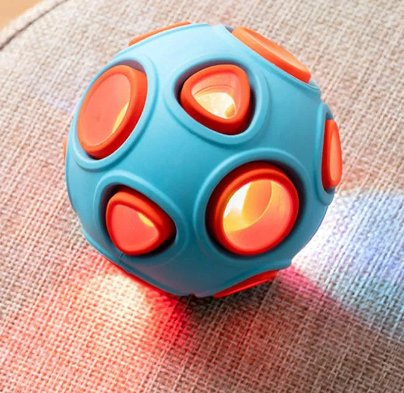 Pet toy dog food leakage and bite resistant toy ball bell sound training ball