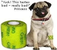 PETFLEX NO CHEW Bandage 3" by 5 Yards (3 Pack)