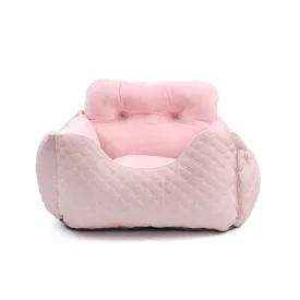 Plush pet beds, dog beds eco friendly dog car seat,