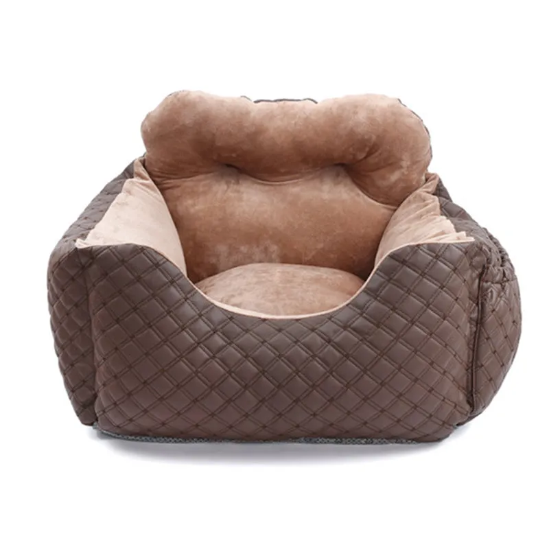 Plush pet beds, dog beds eco friendly dog car seat,