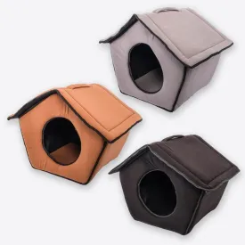 Polar Fleece Dog Hutch House - 47cm x 60cm x 42cm