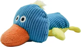 Squeaky Dog Toys to Keep Them Busy Squeaky Dog Toys with Soft Fabric, for Small and Medium Dogs for Daily Interaction, Companion Training 1Pcs (Blue Duck)