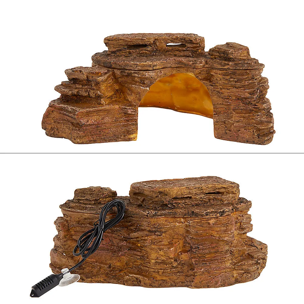 Thrive Desert Hideout Decor w/Thermometer & Hydrometer