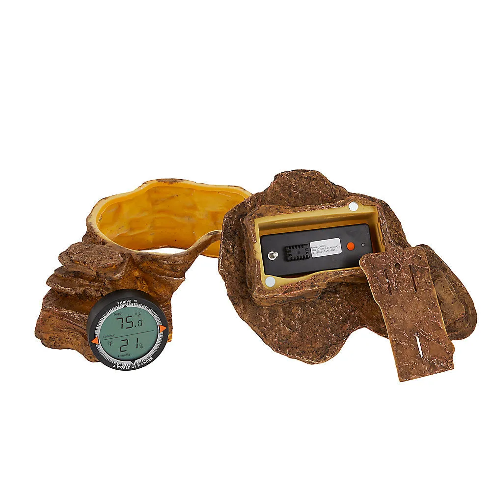Thrive Desert Hideout Decor w/Thermometer & Hydrometer
