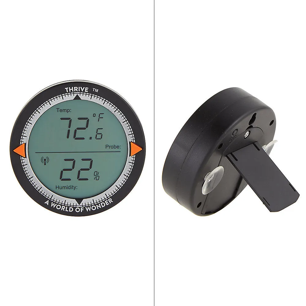 Thrive Desert Hideout Decor w/Thermometer & Hydrometer