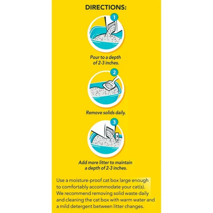 Tidy Cats Non Clumping Instant Action Immediate Odor Control Cat Litter (10-lb)