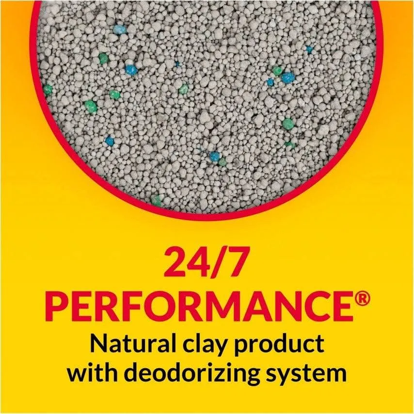Tidy Cats Scoop 24/7 Performance Continuous Odor Control for Multiple Cats Cat Litter