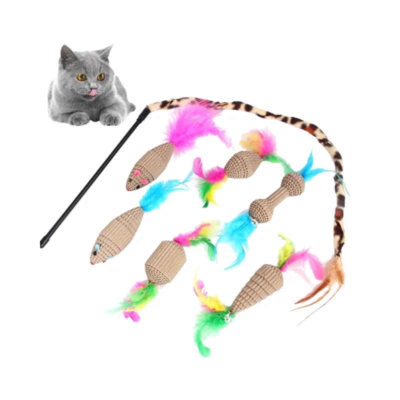 Wand Feather Mice Ball