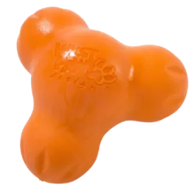 West Paw Design Tux Dog Toy Tangerine Orange