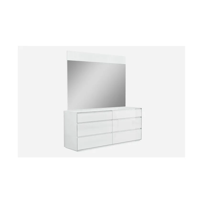 Whiteline Malibu Double Dresser